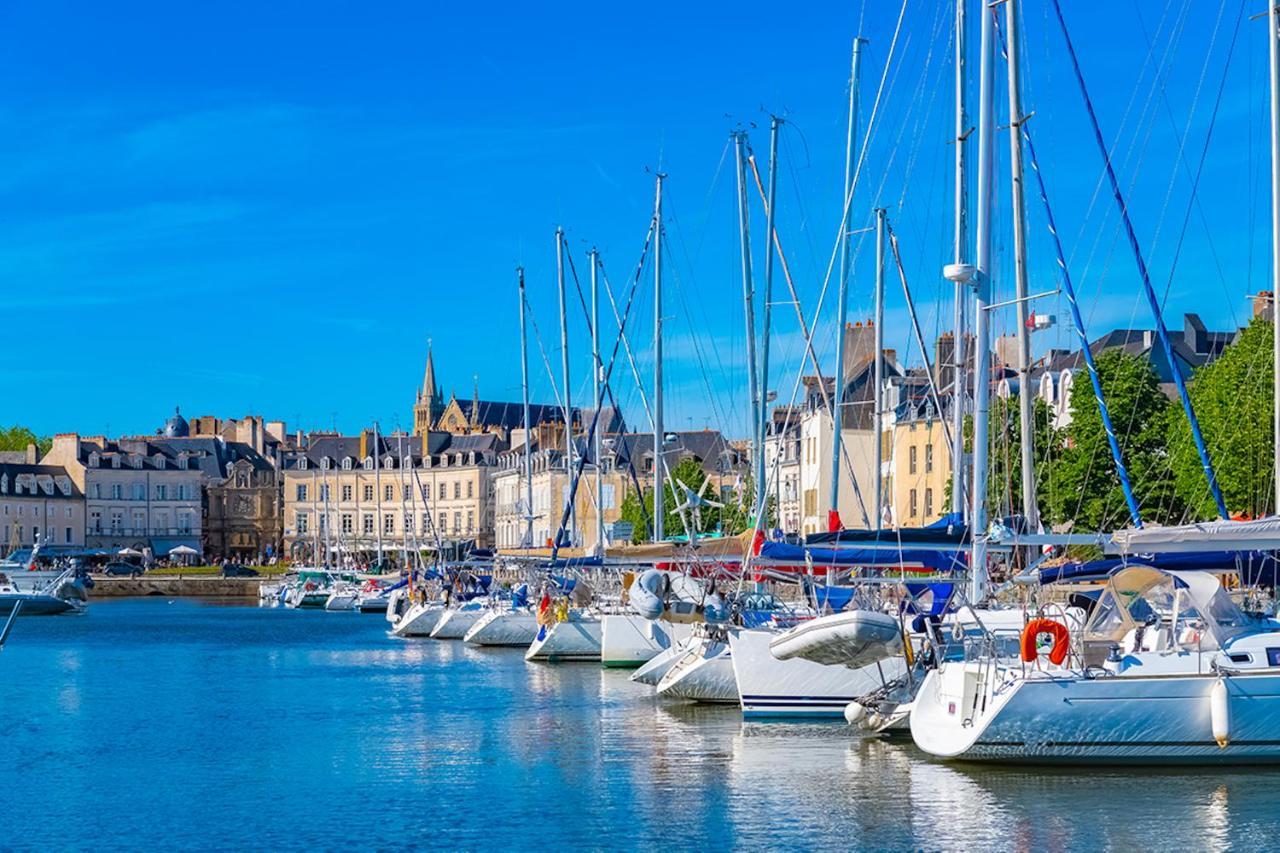 Appartement Neuf Rdc Avec Terrasse A Vannes Centre Ngoại thất bức ảnh
